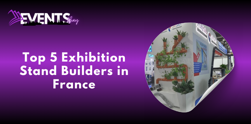 Exhibition stand builders in France 2026 showcasing a custom trade show booth