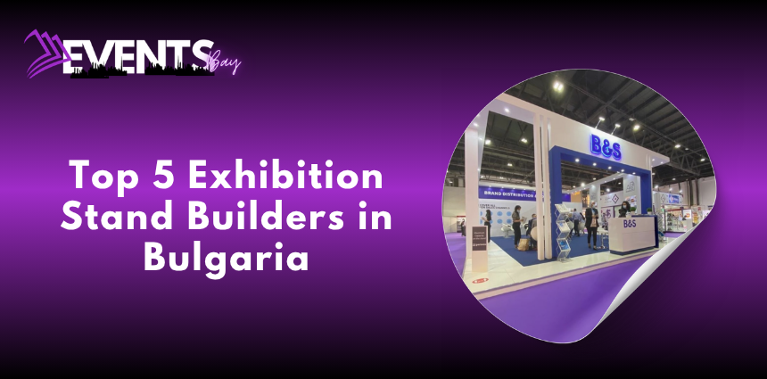 Exhibition stand builders in Bulgaria 2026 showcasing a custom trade show booth