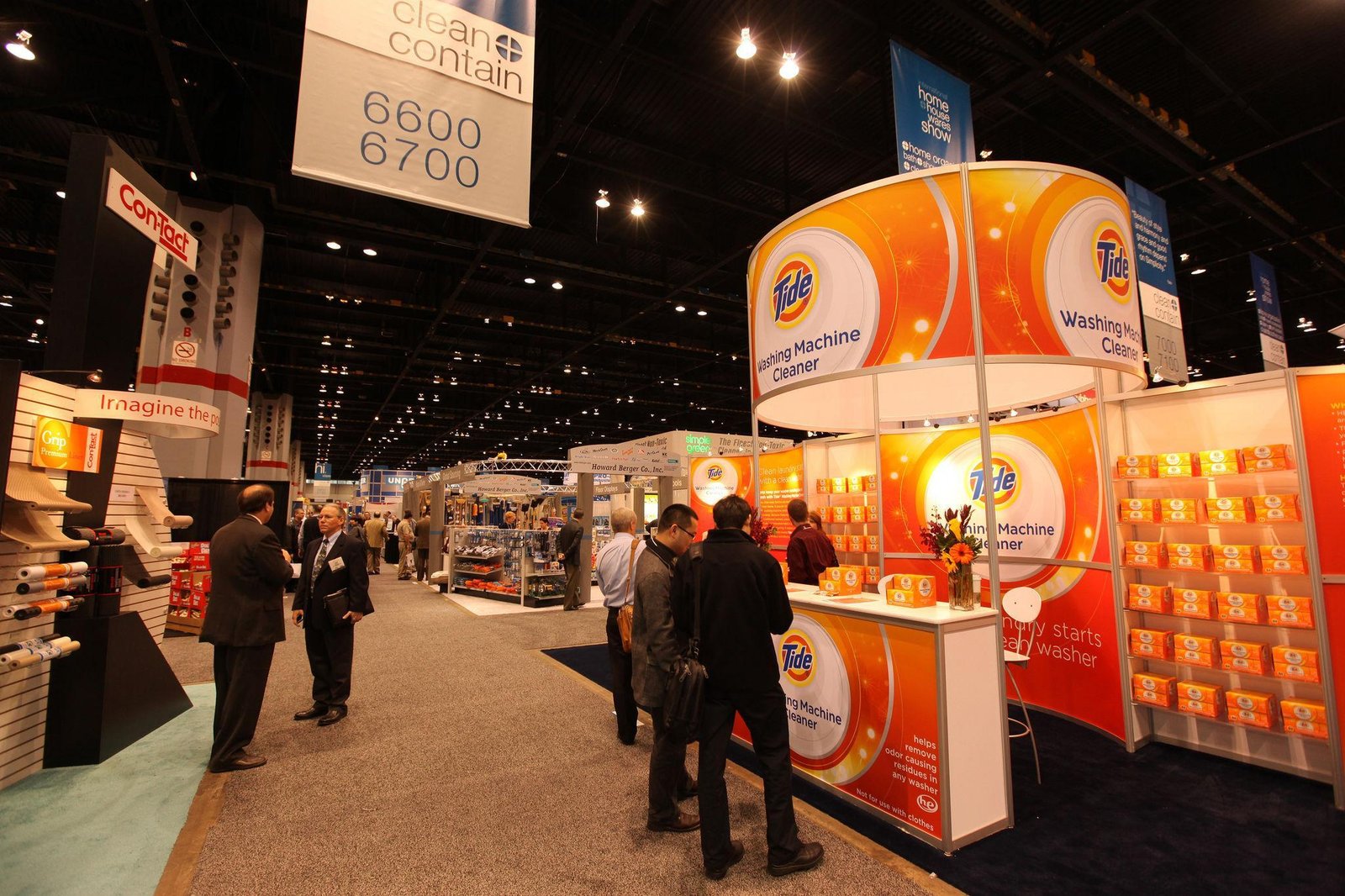 Exhibition stand builders in Chicago trade show Chicago Convention and Exhibition Center