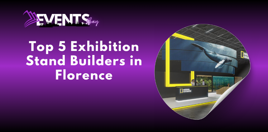 Exhibition stand builders in Florence creating a custom trade show booth