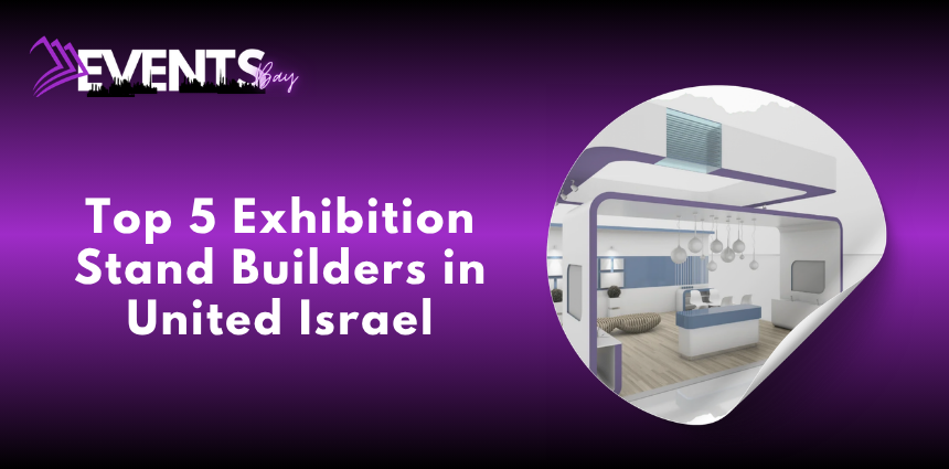Exhibition stand builders in Israel displaying a custom trade show booth