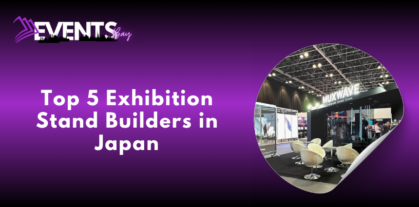 Exhibition stand builders in Japan at a major 2026 trade show
