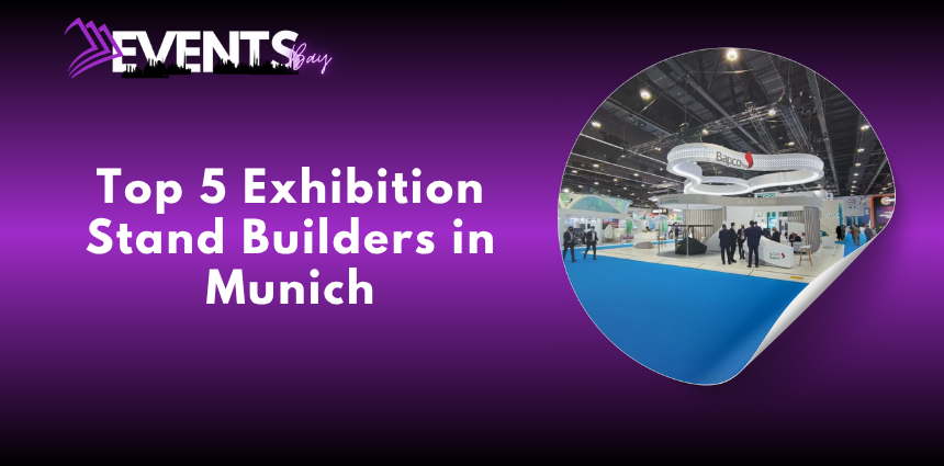 Exhibition stand builders in Munich creating a custom trade show booth