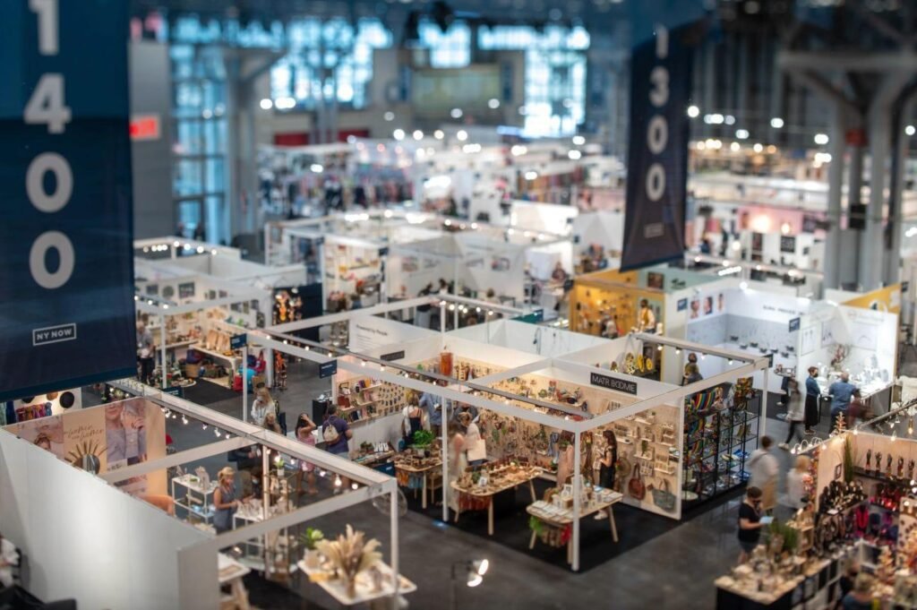 Exhibition stand builders in New York at Javits Center trade show