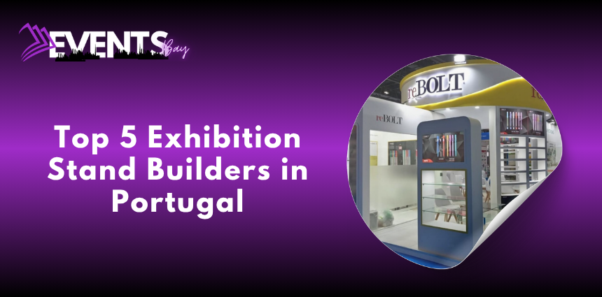 Exhibition stand builders in Portugal 2026 showcasing a custom trade show booth