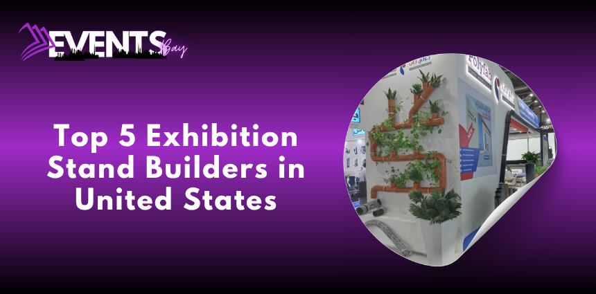 Exhibition stand builders in United States 2026 showcasing a custom trade show booth